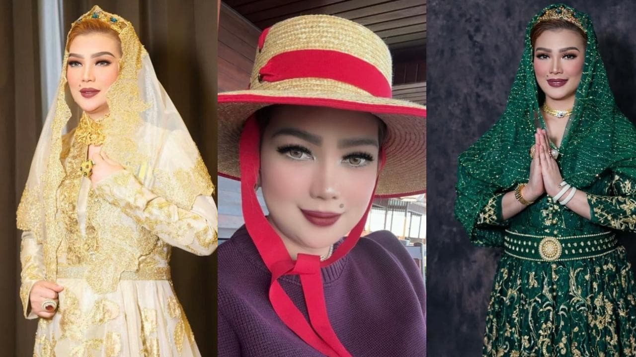 Gaya Mewah Istri Gubernur Kaltim Tuai Kritik, Membagikan Bantuan Pakai Baju Ala Noni Belanda