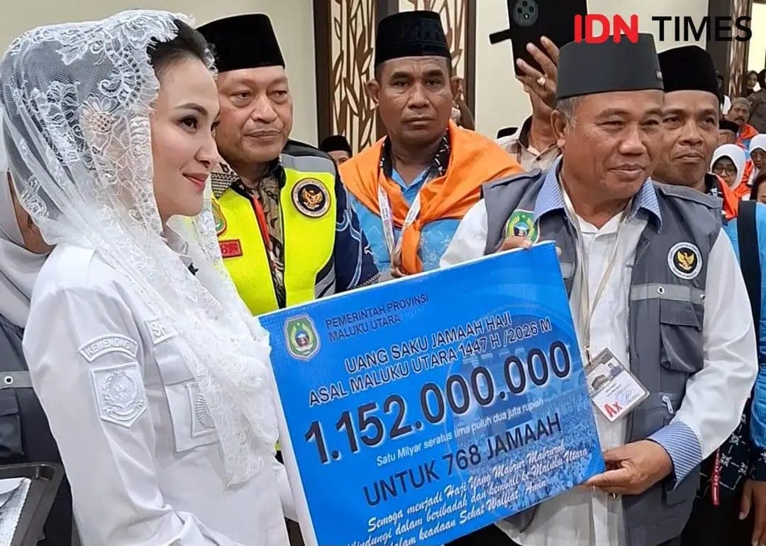 Gubernur Maluku Utara Kucurkan Dana APBD Rp1,1 Miliar untuk Uang Saku Jemaah Haji